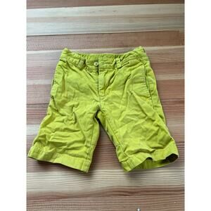 Tea collection boys, size 5 yellow mustard, shorts